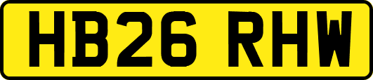HB26RHW