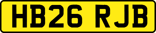 HB26RJB