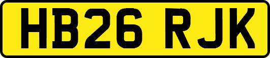 HB26RJK