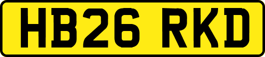 HB26RKD