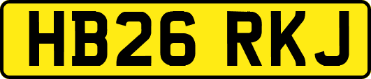HB26RKJ