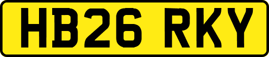 HB26RKY