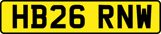HB26RNW