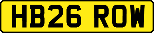 HB26ROW