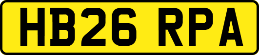HB26RPA