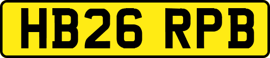 HB26RPB