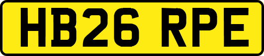 HB26RPE