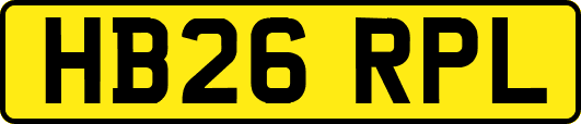 HB26RPL