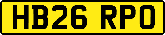 HB26RPO