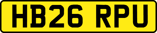 HB26RPU
