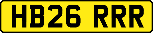 HB26RRR