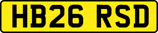 HB26RSD