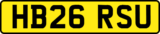 HB26RSU