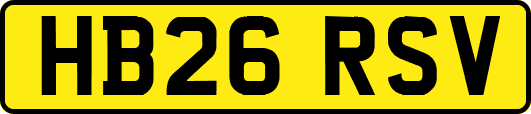 HB26RSV