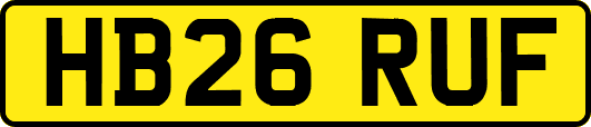 HB26RUF