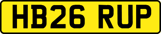 HB26RUP