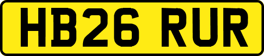 HB26RUR