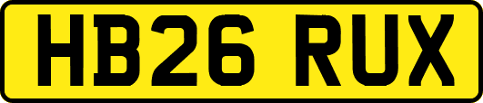 HB26RUX