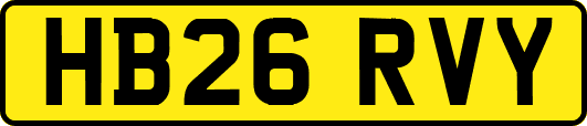 HB26RVY
