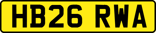 HB26RWA