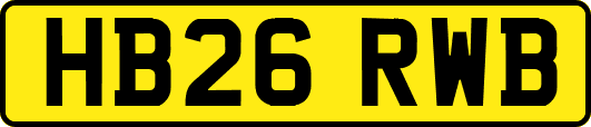HB26RWB