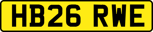 HB26RWE