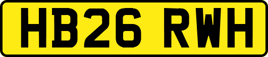 HB26RWH