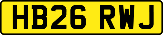HB26RWJ