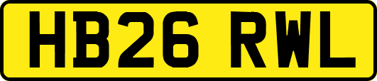 HB26RWL