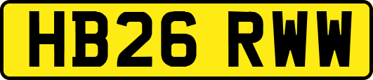 HB26RWW