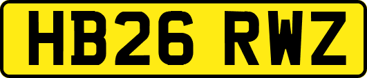 HB26RWZ