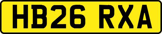 HB26RXA