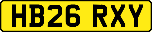 HB26RXY