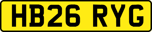 HB26RYG