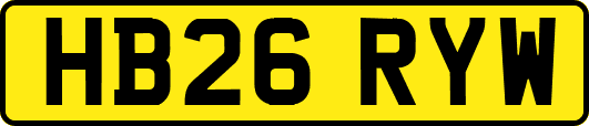 HB26RYW
