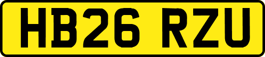 HB26RZU