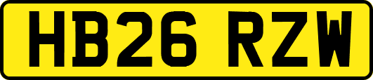 HB26RZW