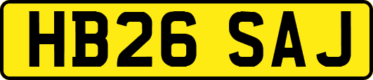 HB26SAJ