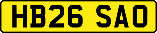 HB26SAO