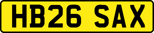 HB26SAX