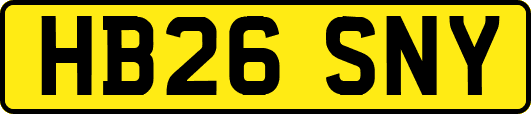 HB26SNY