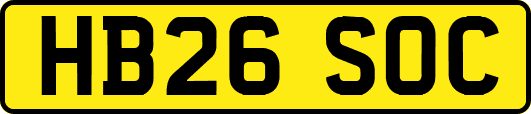 HB26SOC