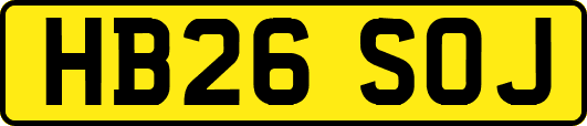 HB26SOJ