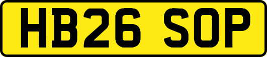 HB26SOP