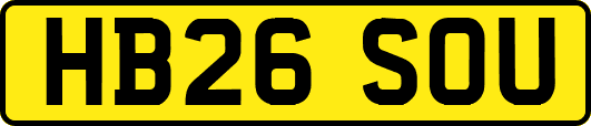 HB26SOU