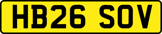 HB26SOV