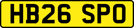 HB26SPO