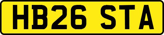 HB26STA