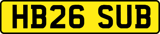 HB26SUB