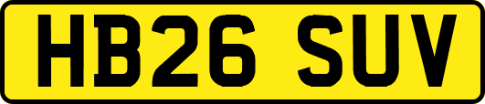 HB26SUV
